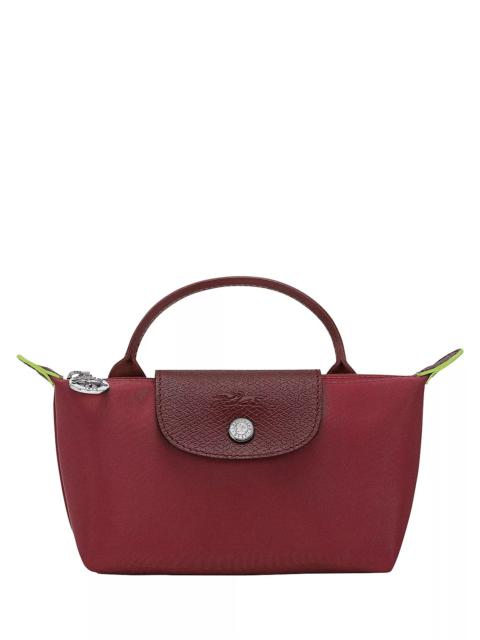 Longchamp Le Pliage Green Mini Pouch