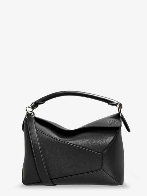 Loewe Loewe Puzzle Edge Leather Handbag Black