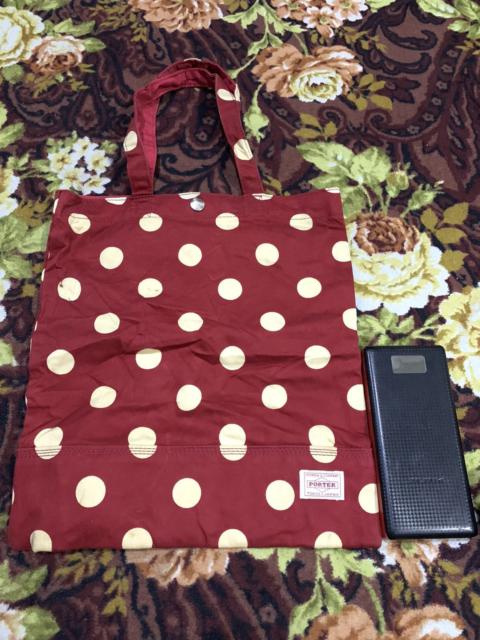 PORTER Porter small hand carry bag polka dot