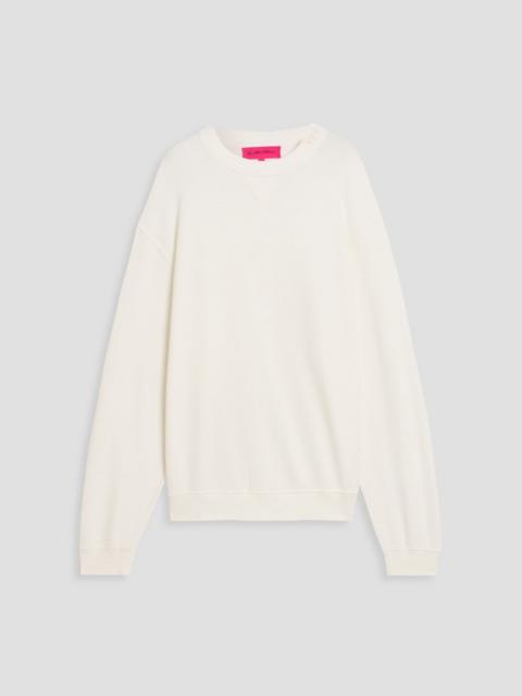 The Elder Statesman Daily cotton and cashmere-blend jersey sweatshirt