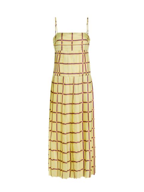 estrella halter maxi dress in toffee Estrella Halter Maxi Dress In Toffee