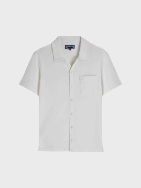 Vilebrequin Unisex Terry Bowling Shirt Solid