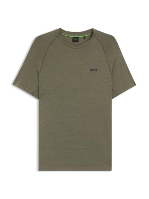 BOSS LOGO-DETAIL T-SHIRT IN A SLIM FIT