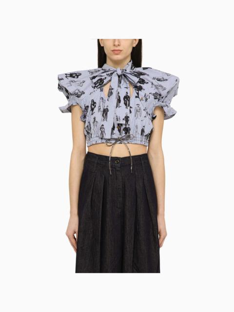 Vivienne Westwood Vivienne Westwood Cotton bow and shoulder top