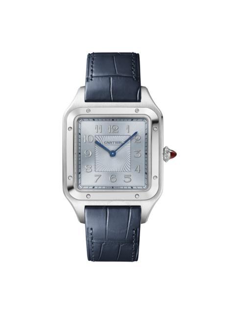 Cartier Cartier Santos Dumont Hand Wind Blue Dial Men's Watch WGSA0048