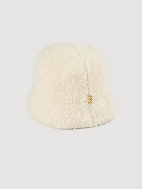 Sandro WOOL AND CASHMERE BUCKET HAT