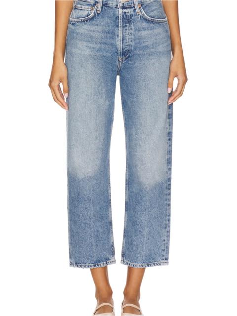 AGOLDE 90s Mid Rise Loose Straight Crop Jeans