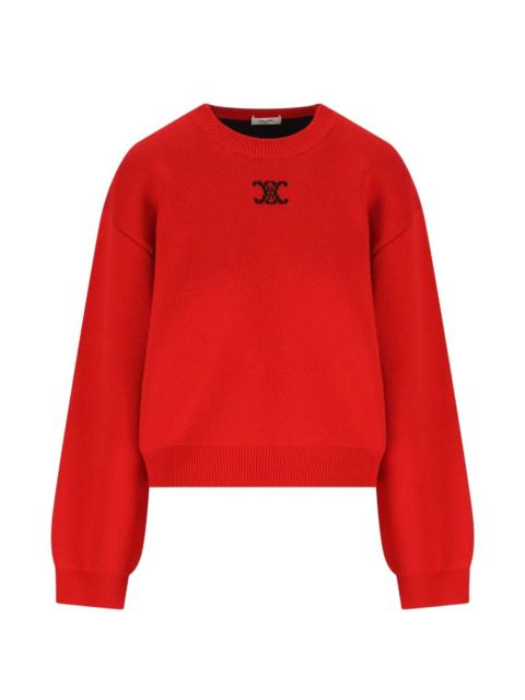 CELINE Celine Women Triomphe Cashemre Sweater