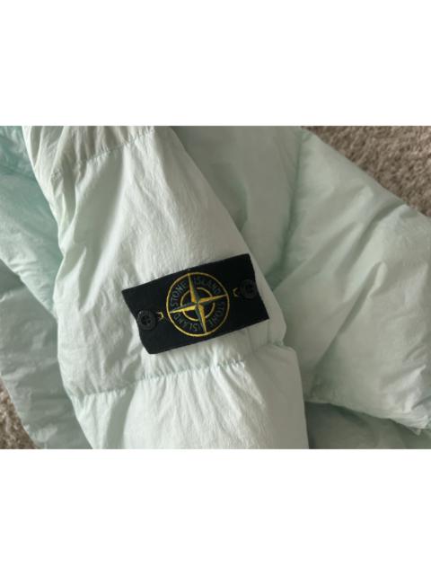 Stone Island 70123 GARMENT DYED CRINKLE REPS NY DOWN- TC PEARL GRAY