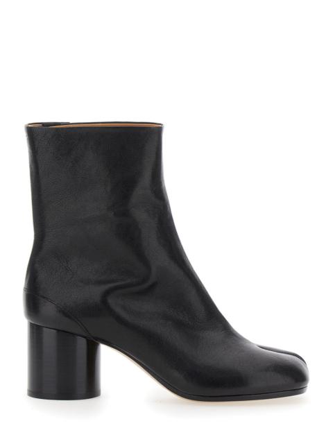 Maison Margiela Maison Margiela Women Boots With Tabi Toe In Leather And High Heel Black Women