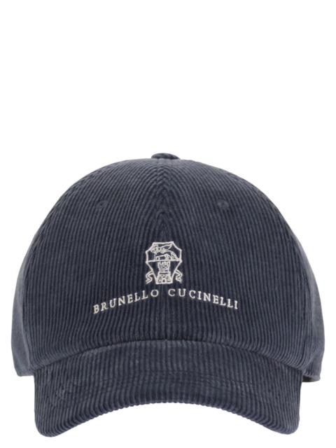 Brunello Cucinelli Brunello Cucinelli Men Cotton And Cashmere-Blend Corduroy Baseball Cap