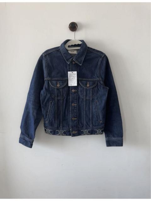 CELINE Celine by Hedi Slimane CELINE CROPPED DENIM JACKET