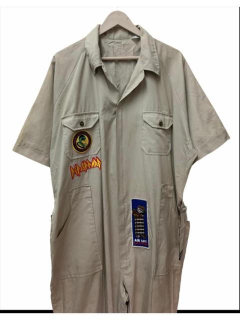 Other Designers Vintage Work Coveralls Def Leppard Patch