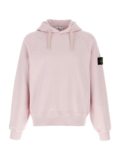 Stone Island Logo Badge Hoodie
