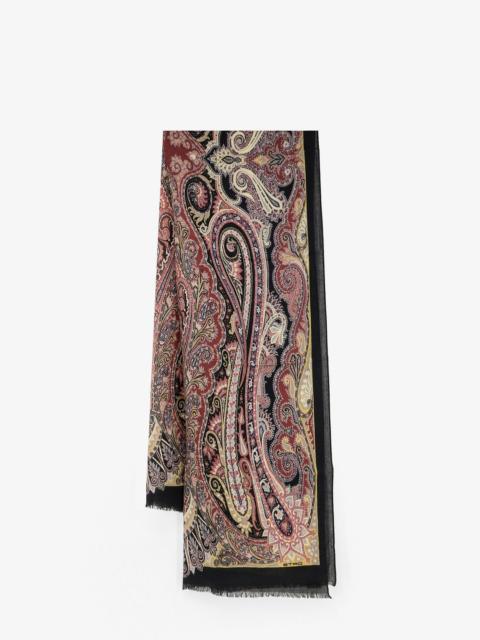 Etro Etro Cashmere Scarf Black Women