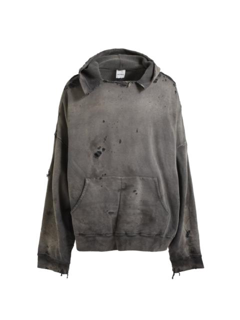 Readymade DOUBLE FACE HOODIE / BLK