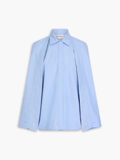 Victoria Beckham Pleated wool shirt