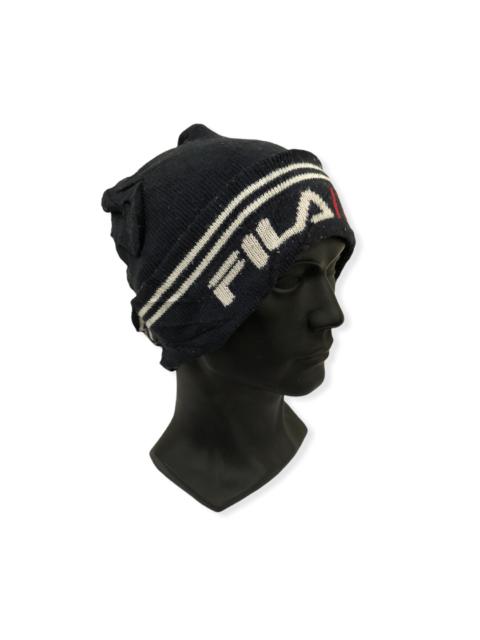 Other Designers Fila - Fila Itali Spell Out Beanie Hat