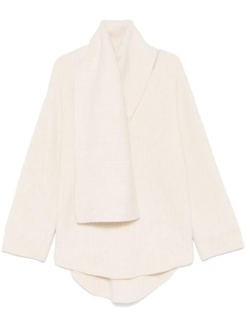 TOTEME Toteme Sweater With Scarf