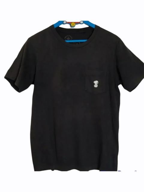 Other Designers KAWS X Peanuts Snoopy Face Pocket Tee