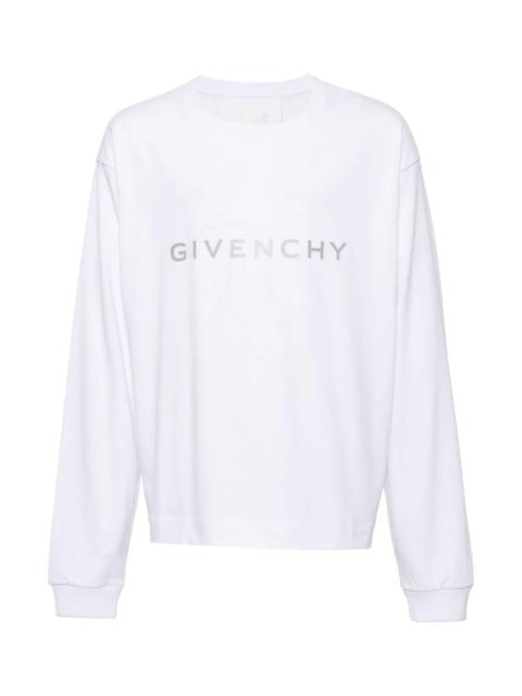 Givenchy LOGO-PRINT COTTON T-SHIRT