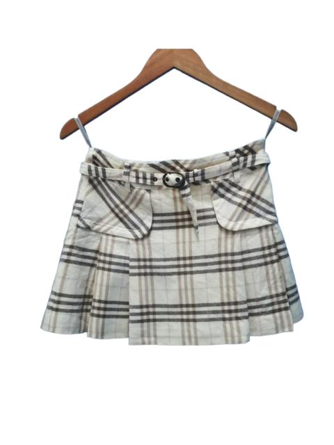 Other Designers Burberry Prorsum - Burberry Blue Label Checkered Mini Skirt Tartan Check Sexy