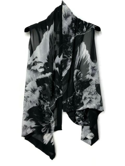 Ann Demeulemeester Ann Demeulemeester 10SS Falling Bird silk vest