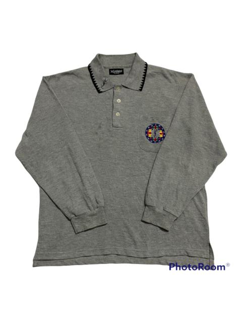 Other Designers Vintage - Vintage YvesSaintLaurent Longsleeve Polo Shirt