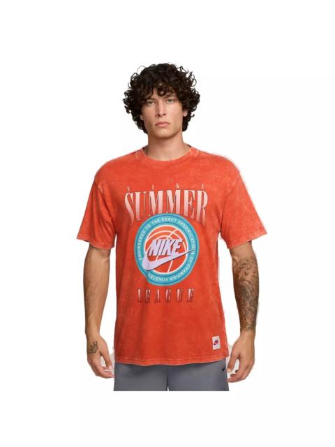 Nike Men's Max90 Basketball Tee-Orange