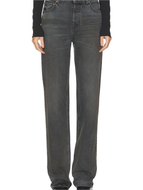 GRLFRND Bella Cinch Low Rise Boyfriend