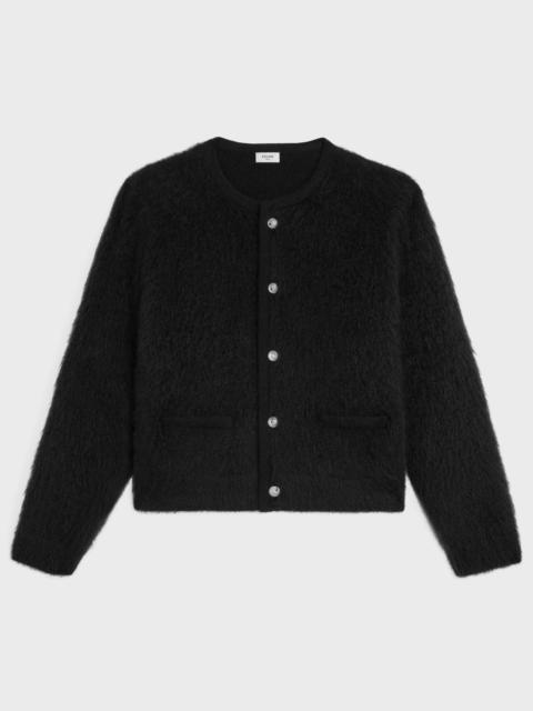 CELINE cardigan IN brushed mohair