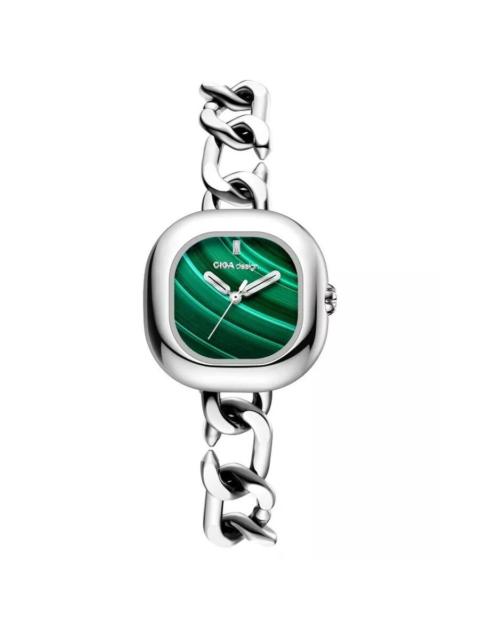 Other Designers Ciga Design Aglaia Quartz Green Dial Ladies Watch D026-SIGN-3SS