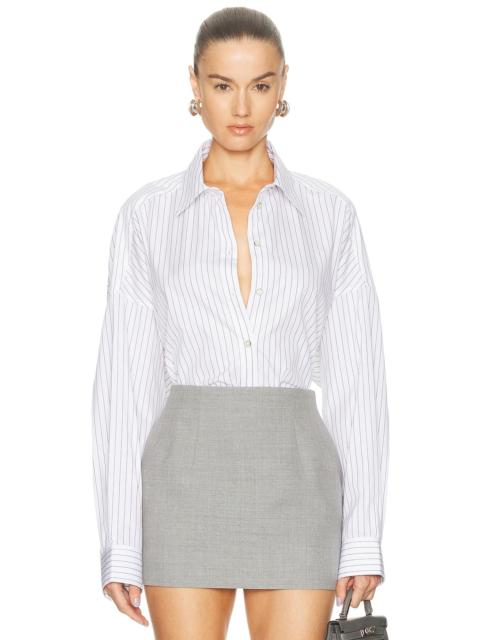Helmut Lang Placket Cinch Shirt
