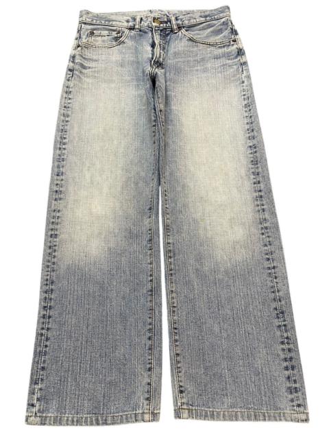 Other Designers Streetwear - Vintage Japanese Brand Blue Faded Wash Style Baggy Jeans
