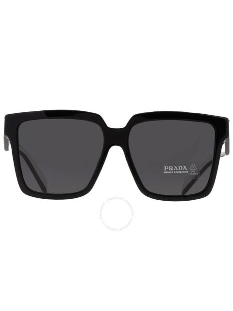 Prada Prada Dark Grey Square Ladies Sunglasses PR 24ZSF 1AB5S0 57