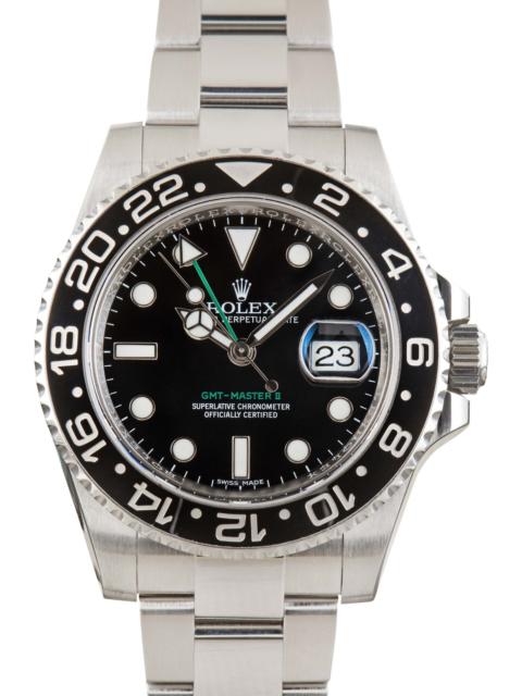 ROLEX 185361 Used Rolex GMT-Master II Ref 116710 Black Dial