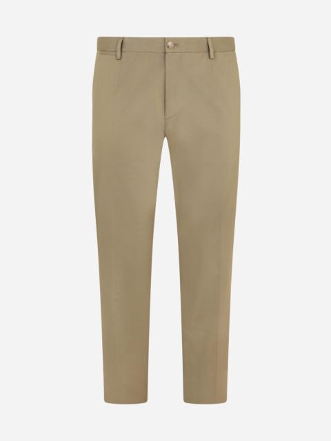 Dolce & Gabbana Wool and silk pants