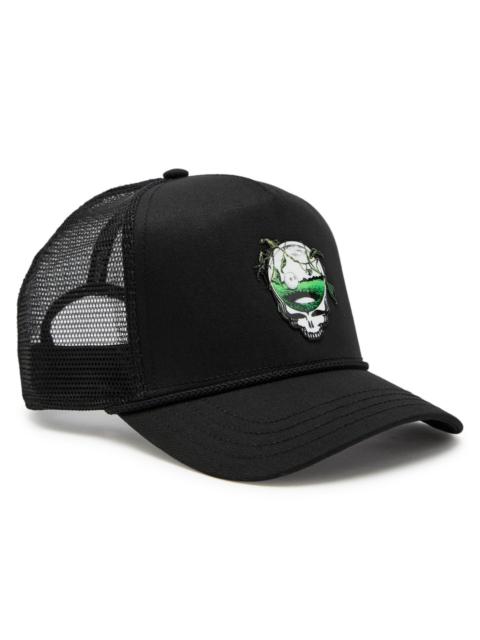 malbon Malbon Grateful Dead Appliquéd Mesh and Cotton cap