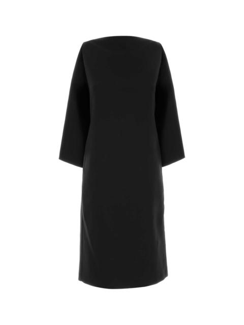 Jil Sander Jil Sander Women Black Silk Blend Dress