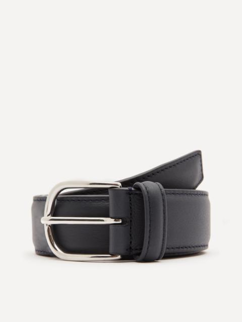 Anderson's Stitch-Trimmed Nappa Leather Belt