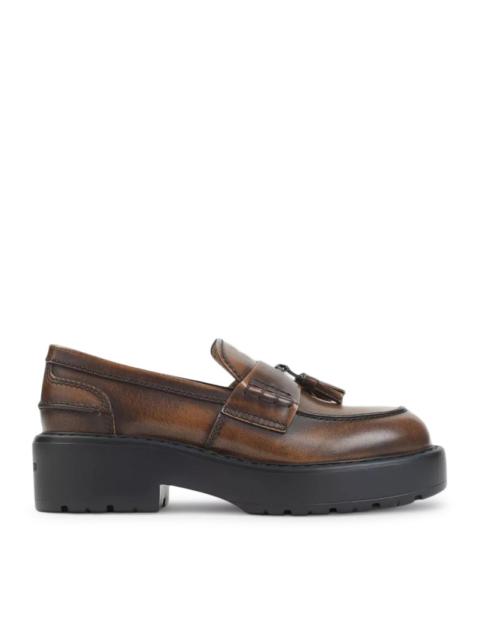 Miu Miu Miu Miu Women Smooth Leather Loafers With Tassels