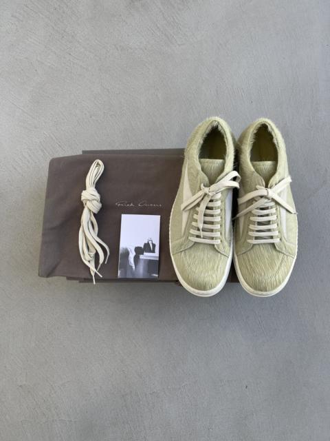 Rick Owens STEAL! FW23 Rick Owens Mainline Vintage Sneakers Pony Hair