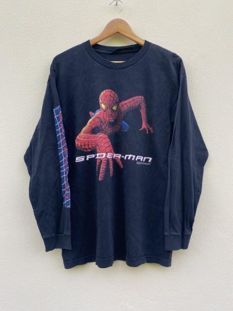 Other Designers Vintage - Vtg 00s Distress Spiderman Columbia pictures 2002 Longsleeve