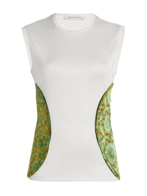 CHRISTOPHER ESBER Palmira Deconstructed Tank multi