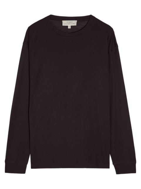 Studio Nicholson Studio Nicholson Simmons Fine-knit T-shirt