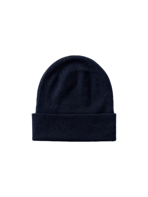Johnstons of Elgin Braemar Dark Navy Cashmere Beanie