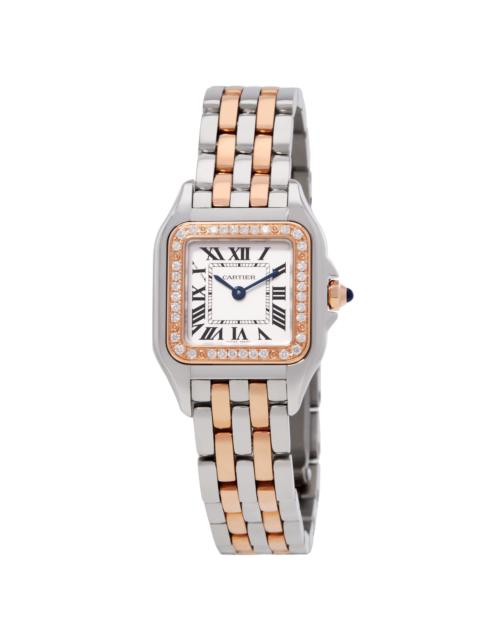 Cartier Cartier Panthere De Cartier Quartz Diamond Silver Dial Ladies Watch W3PN0014