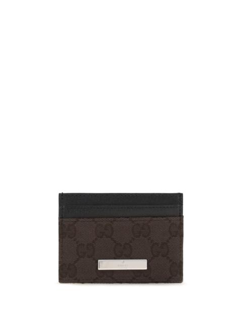 GUCCI Gucci Women Gg Fabric Card Holder