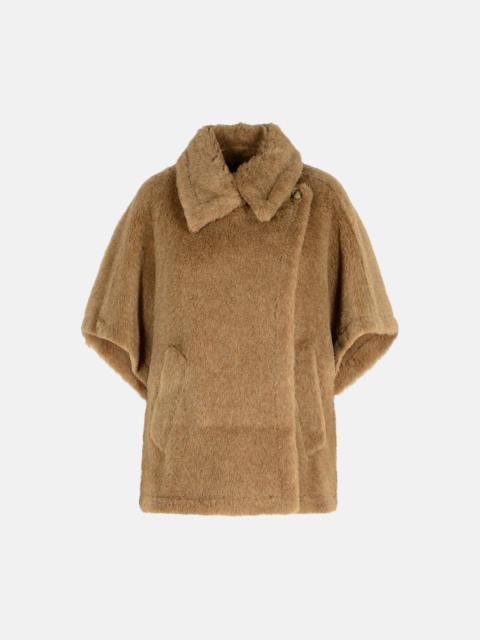 'TEBE4' TEDDY CAPE OF BROWN ALPACA BLEND