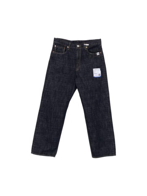 Maison MIHARAYASUHIRO SELVAGE STRAIGHT-LEG JEANS